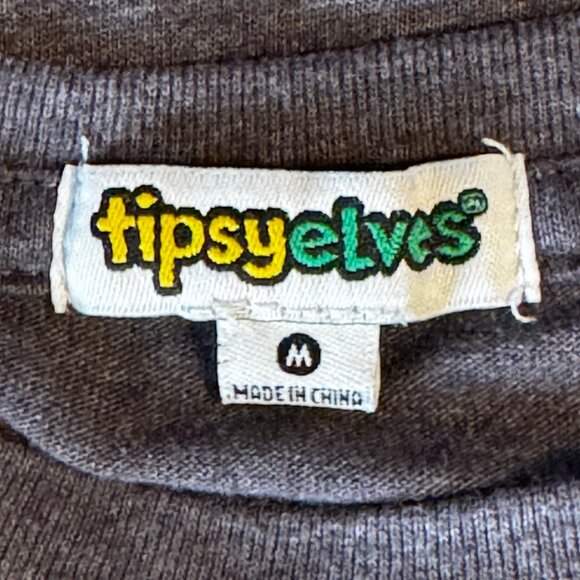 Like new! Unisex Tipsy Elves Let's Get Cray Mardi Gras Short Sleeve T-Sh… - Picture 6 of 7